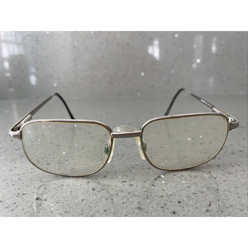 MARCOLIN Made In Italy Mod 6386 Col 29 40 140 Eyeglasses Frames ONLY Silver